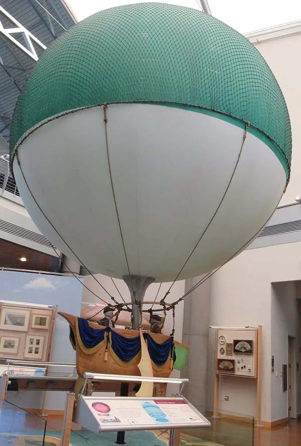 Albuquerque-Balloon-Museum-Jean-Pierre-Blanchard-Balloon-Replica