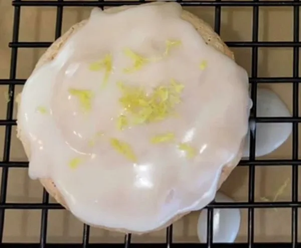 Angel Food Cupcakes Sprinkle with Lemon Zest