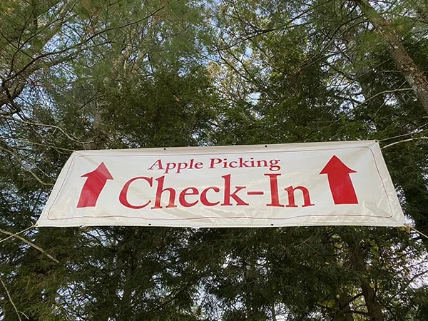 Apple Picking Massachusetts Check-In