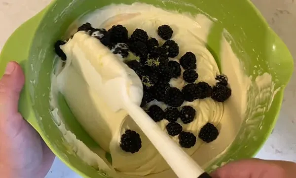 Add Blackberries, Lemon Zest, Lemon Juice
