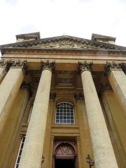 Blenheim Palace The Main Portico