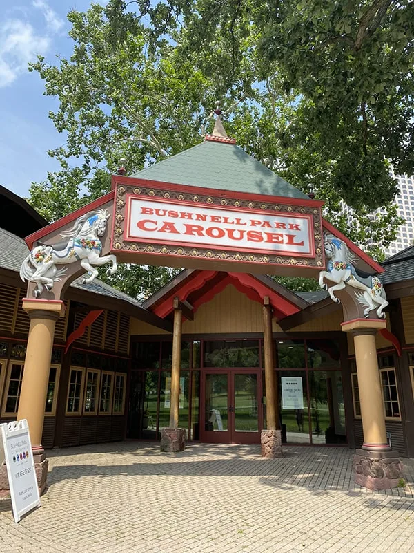 Bushnell Park Carousel Entrance