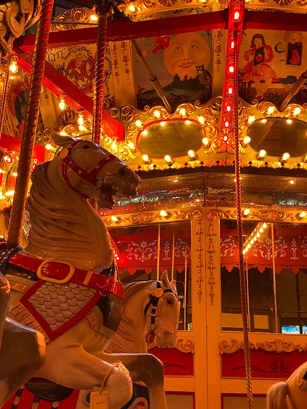 Bushnell Park Carousel A Warm Glow