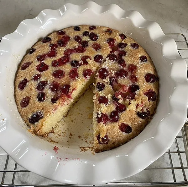 Cranberry Orange Buttermilk Cake