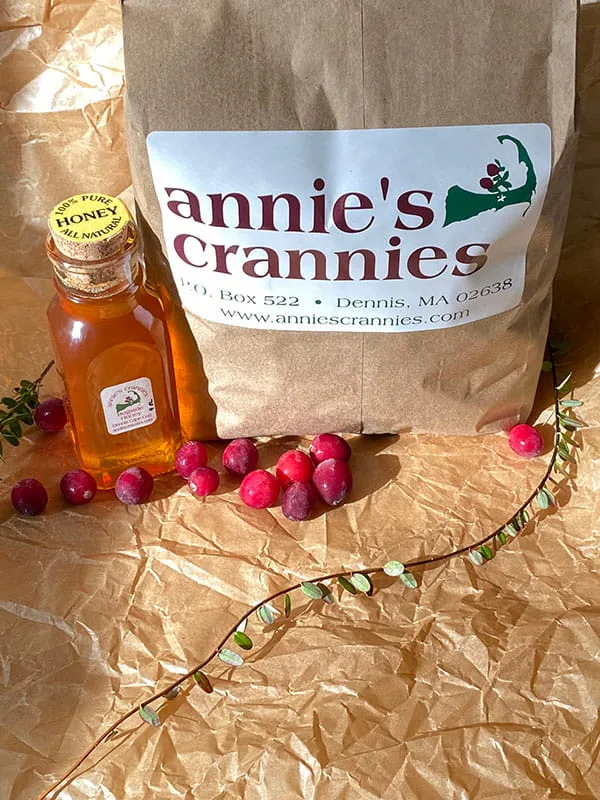 Cranberry Bog Tours Dry Harvested Cranberries and Bogside Honey