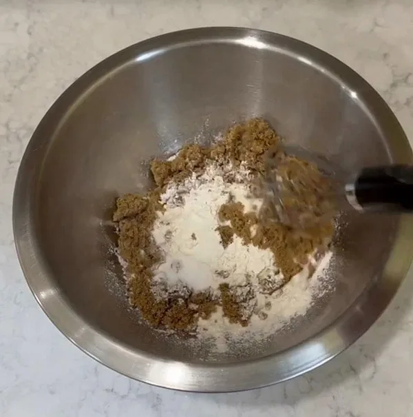 Easy Lemon Bars Whisk Flour, Brown Sugar, Salt