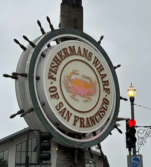 Fisherman's Wharf San Francisco Sign
