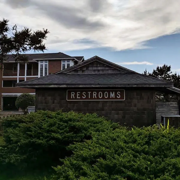 Haystack Rock Oregon Public Restrooms