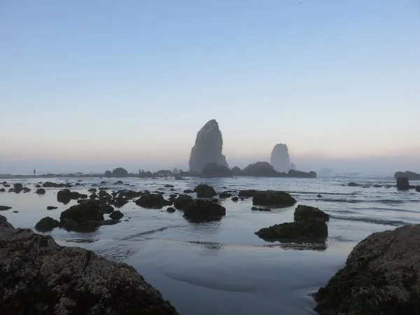 Haystack Rock Oregon The Needles