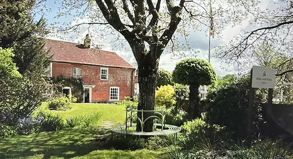 Jane Austen House Garden Oak Tree