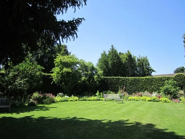 Jane Austen House Garden in the Sun