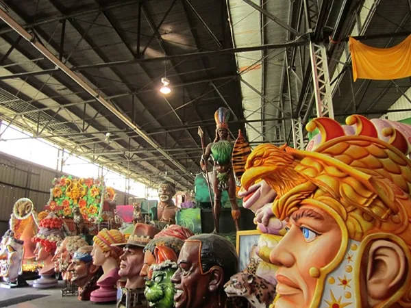 Mardi Gras World Character Heads