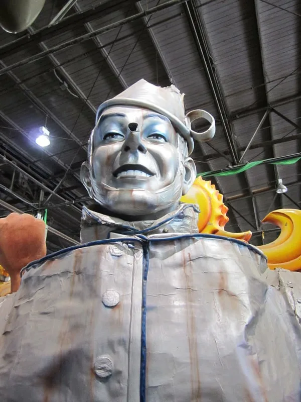 Mardi Gras World Tin Man