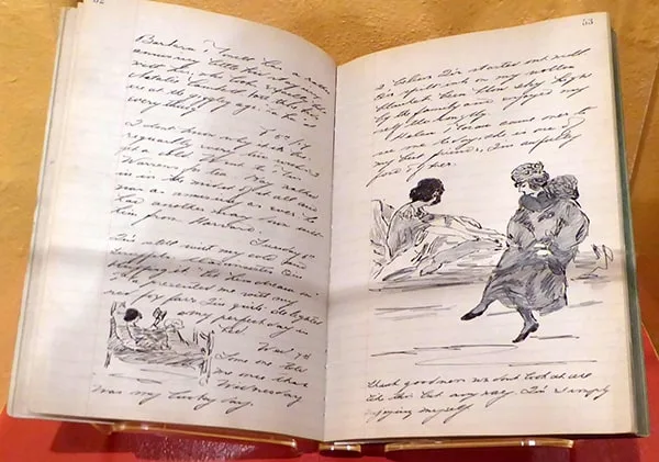 Millicent Rogers Museum Millicent Diary in 1917 at Age 15