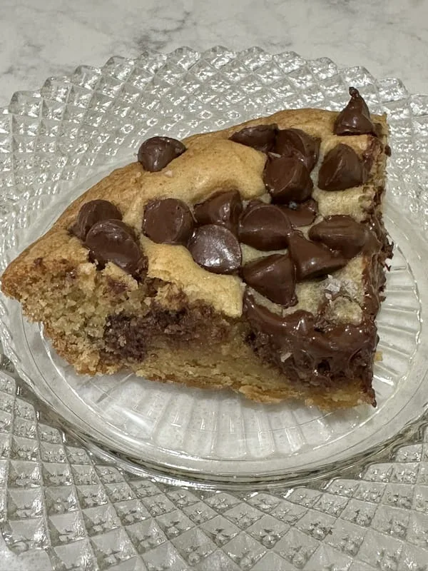 Mini Skillet Cookie for One or Two