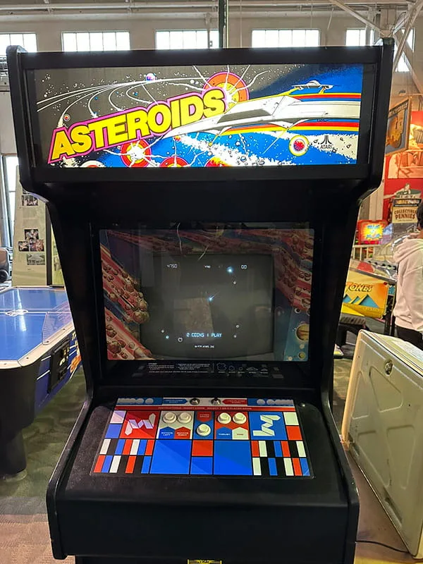 Musee Mecanique San Francisco Asteroids Video Game