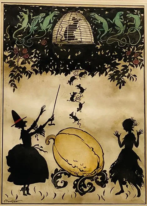 New York Public Library Treasures Cinderella Arthur Rackham