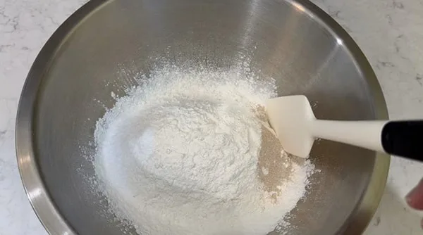 No Knead Dutch Oven Bread Stir Flour Yeast Salt