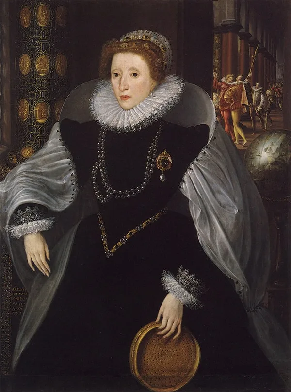 Queen Elizabeth I Siena Sieve Portrait