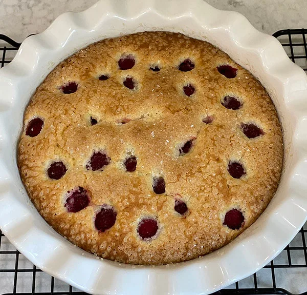 Raspberry Buttermilk Cake