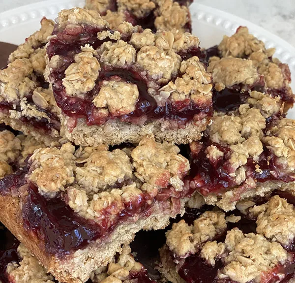 Raspberry Oat Bars Recipe