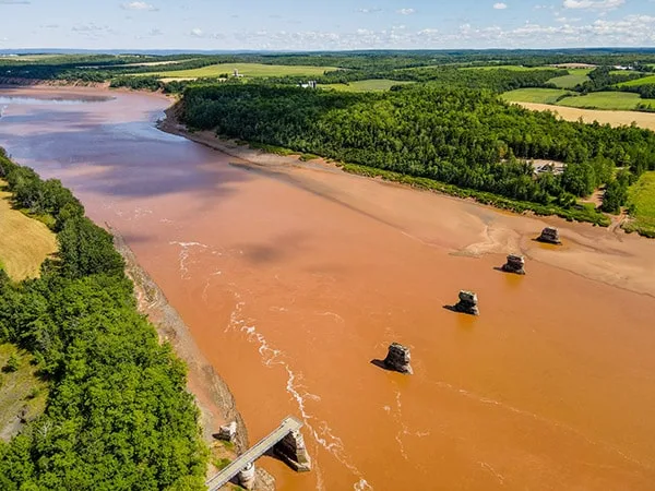 Fundy Interpretive Tidal Centre Observation Deck