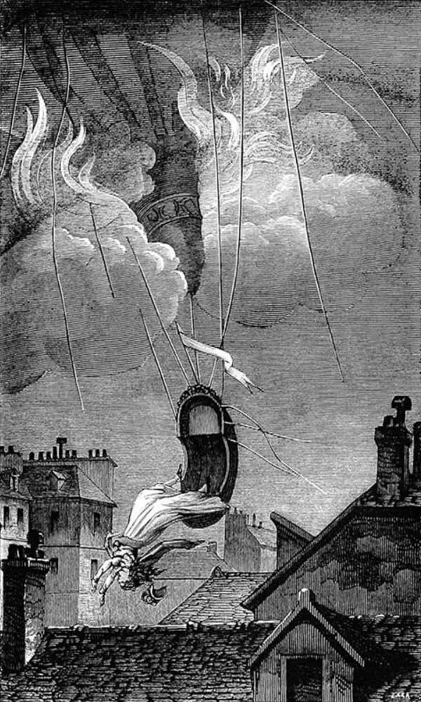 Sophie-Blanchard-Falls-from-Balloon-to-Her-Death