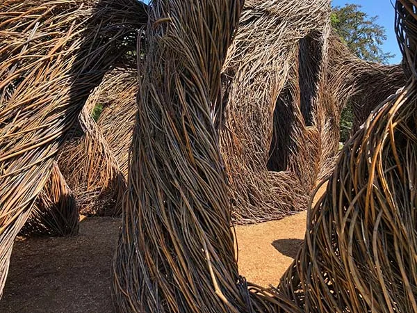 Patrick Dougherty Stickwork A Passing Fancy Falmouth