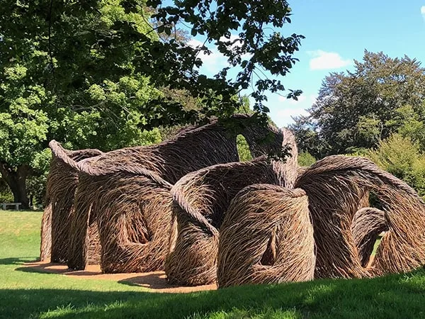Patrick Dougherty Stickwork A Passing Fancy Side