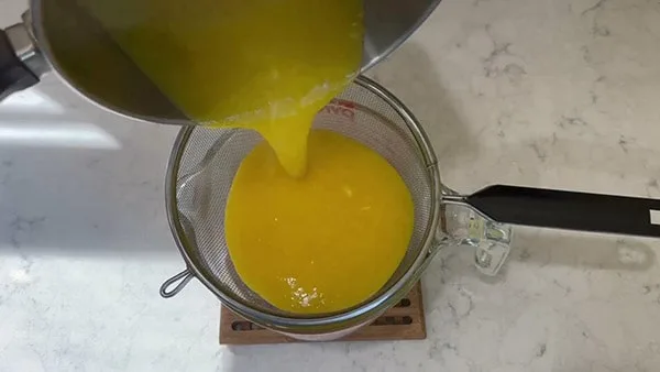 Strain the Easy Lemon Curd