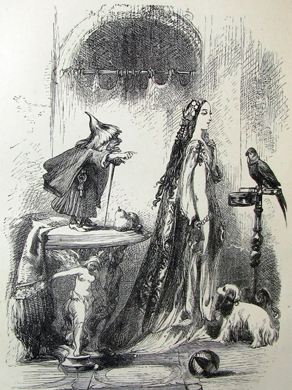 The Lost Princess The Princess in the Tower Illustration