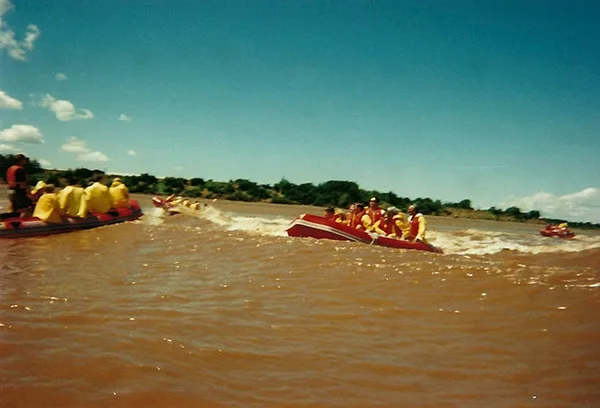Tidal Bore Rafting Tide Rising