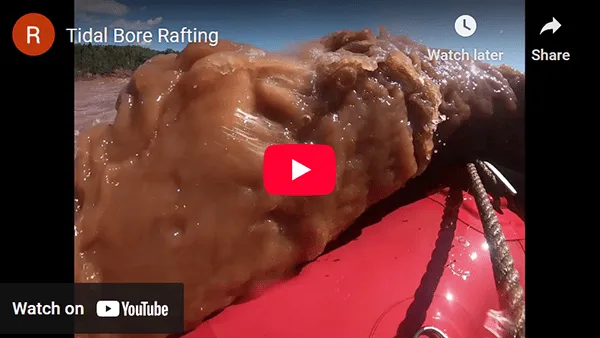 Tidal Bore Rafting Video