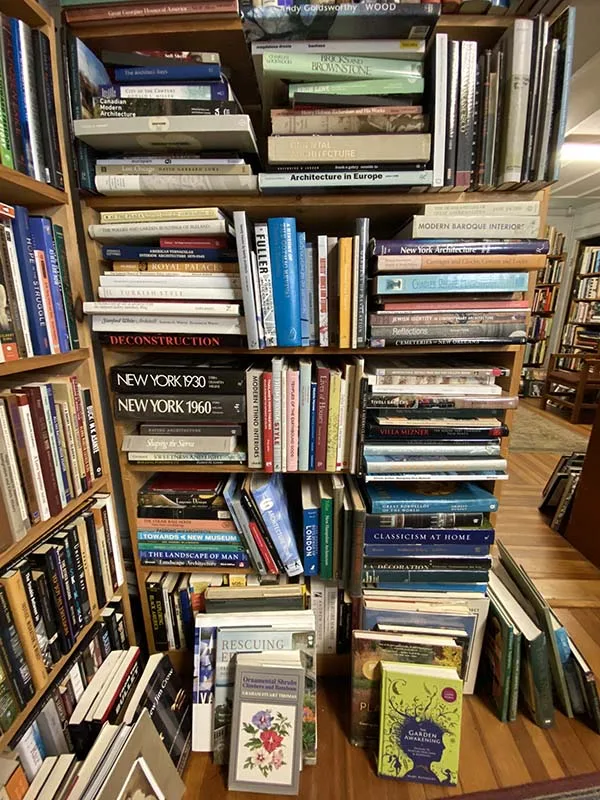 Cape Cod Bookstores Tim's Used Books Architecture Section