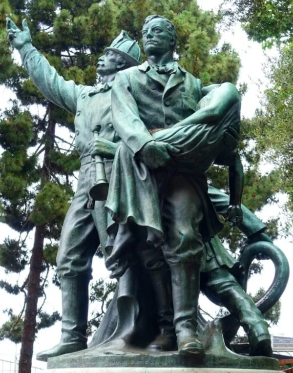 Volunteer Firemen Memorial Washington Square Park San Francisco