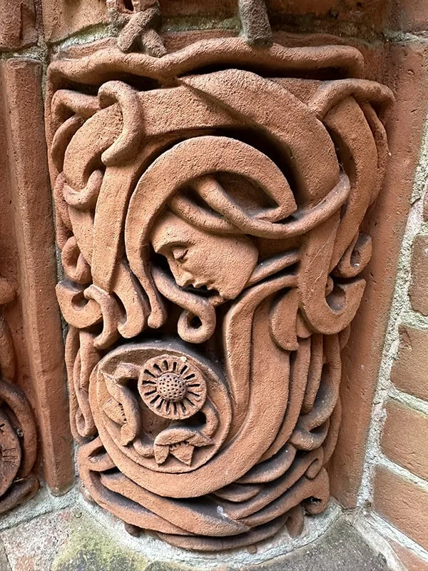 Watts Chapel Surrey Decorative Clay Tiles